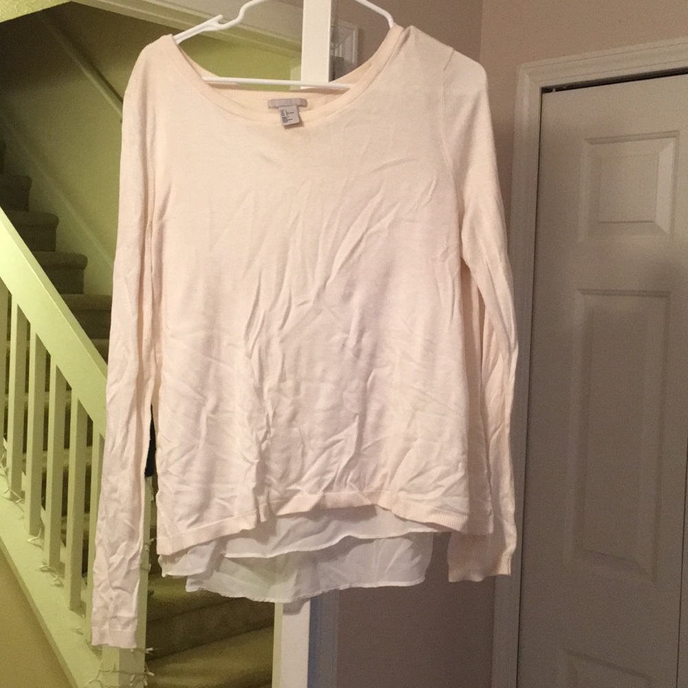 Cream sweater